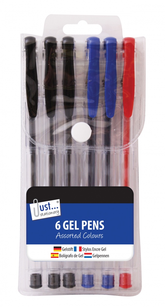 6 Gel Pens