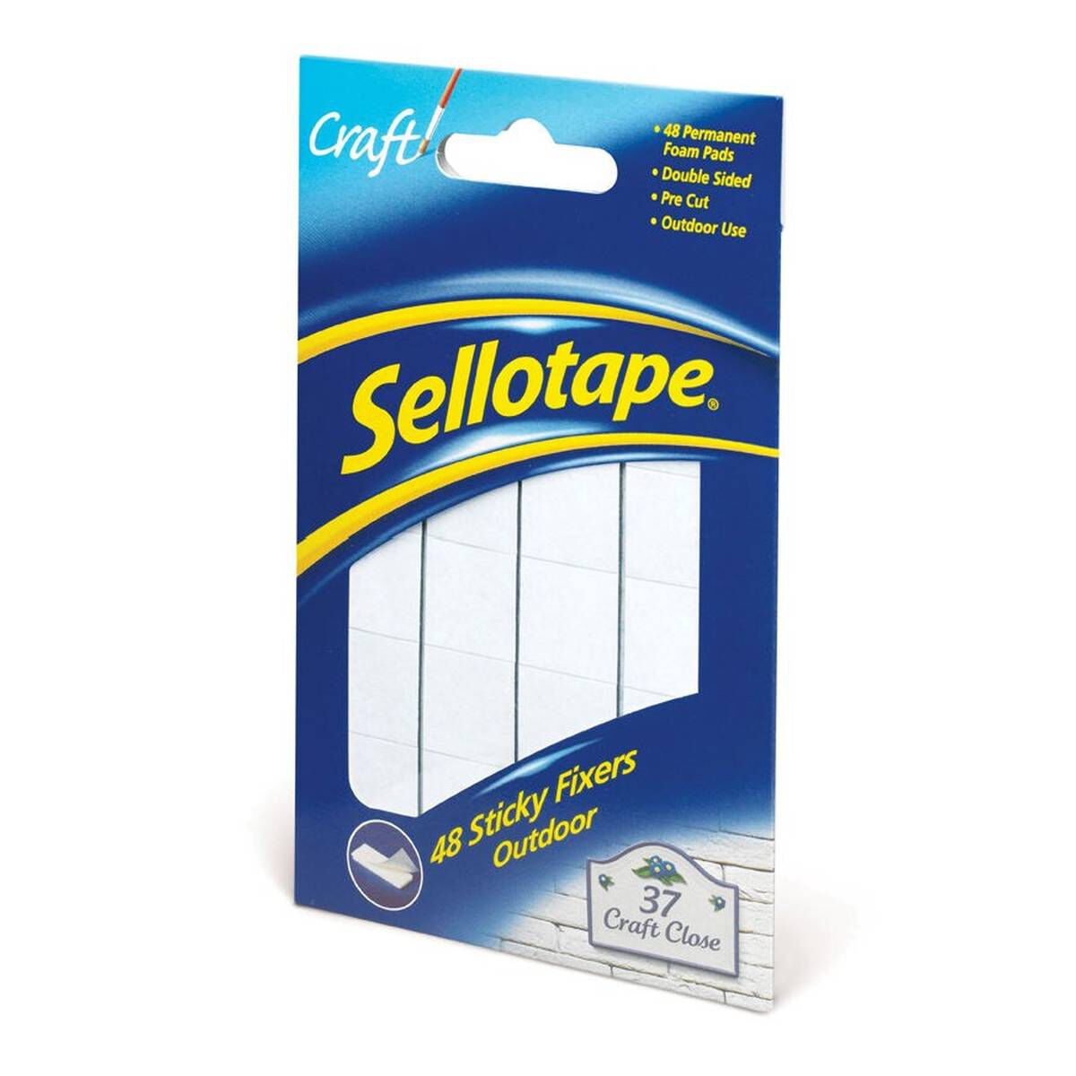 56 Sellotape Craft Permanent Sticky Fixers