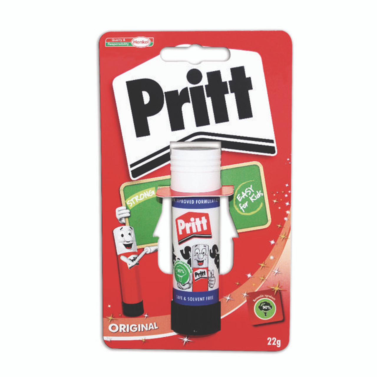 Medium Pritt Stick, 22gm, Hanging Card