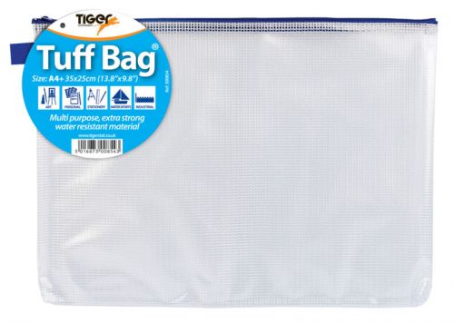 A4+ Tuff Bag, Assorted Black, Red, Blue, 550 micron