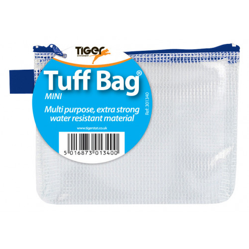 Mini Tuff Bag, Assorted Black, Red, Blue, 330 micron