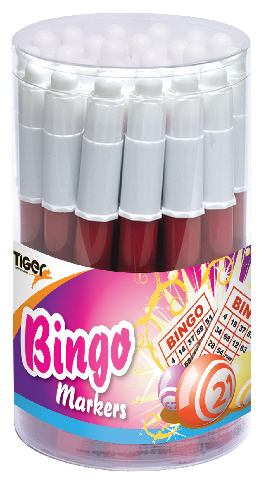 Bingo Markers Red