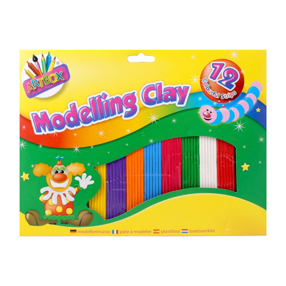 Medium (12 strips) modelling Clay