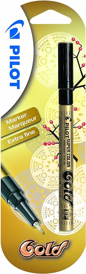 Pilot Extra Fine Marker Gold