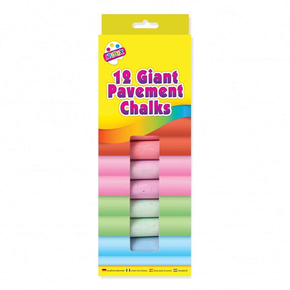 Giant Pavement Chalks (12)