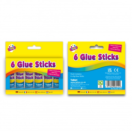 6 x 8Grm Glue Sticks