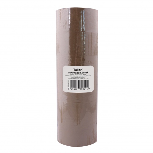 6 by 40m Rolls of 48mm Brown Parcel Tape