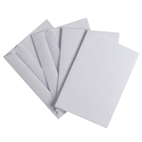 Premium C6 (114x162mm) White Peel & Seal  Envelopes, (100gsm) 50's