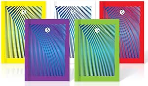 Silvine Daze A6 Casebound Notebook 160 pages 70gsm 5 Assorted Designs